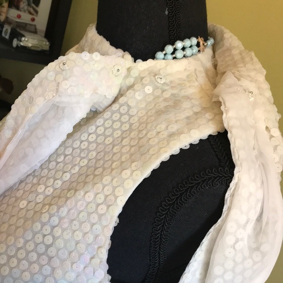 Vintage sequined top 50’s? - Picture 5 of 7